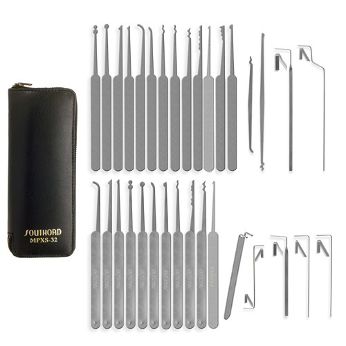 SouthOrd MPXS-32 Deluxe Lock Pick Set - LockPickShop