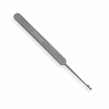 Half Ball/Diamond Slimline Lock Pick - Metal Handle - MSL-16