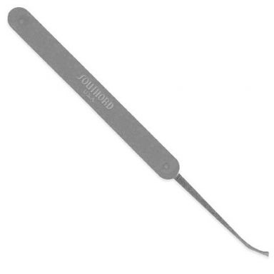 Offset Hybrid Slimline Lock Pick - Metal Handle - MSL-17