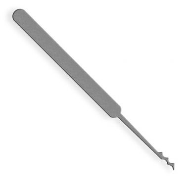 Long Sharp Rake Slimline Standard Lock Pick - SLS-12